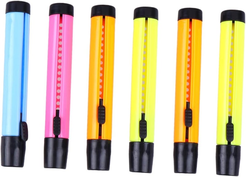 Gadpiparty 6pcs Adjustable Chalk Clip Chalk Storage Clip for Boys and Girls Plastic Holder for Teaching Random Color - Image 1