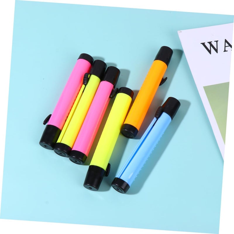 Gadpiparty 6pcs Adjustable Chalk Clip Chalk Storage Clip for Boys and Girls Plastic Holder for Teaching Random Color - Image 2