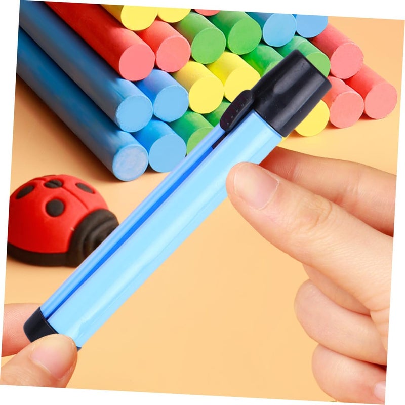 Gadpiparty 6pcs Adjustable Chalk Clip Chalk Storage Clip for Boys and Girls Plastic Holder for Teaching Random Color - Image 5