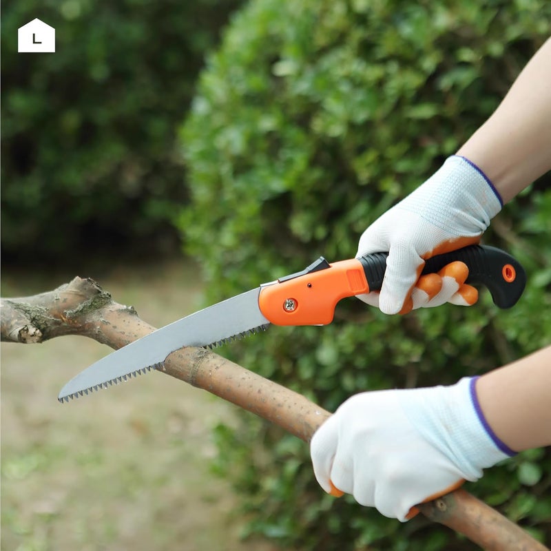 Folding Saw | Hand Saw for Wood Camping, Dry Wood Pruning Saw With Hard Teeth - Image 4