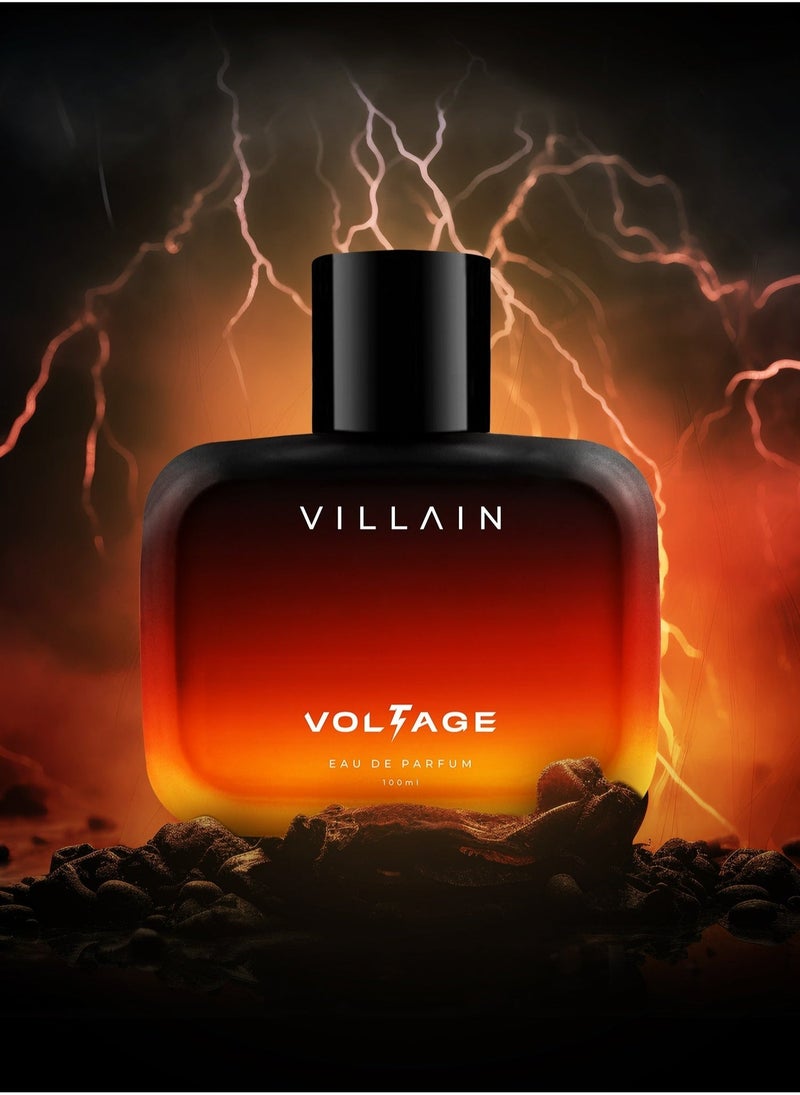 VILLAIN Voltage EDP for Men, Perfume for Men 100 ml - Image 1
