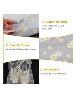 DUNISO 25 Pcs Ziplock Bags, 5 Sizes Travel Storage Bags Set, Waterproof Multifunctional Reusable Clear Clothes Storage Bag  - Image 4
