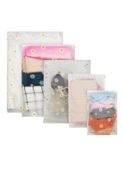 DUNISO 25 Pcs Ziplock Bags, 5 Sizes Travel Storage Bags Set, Waterproof Multifunctional Reusable Clear Clothes Storage Bag  - Image 2
