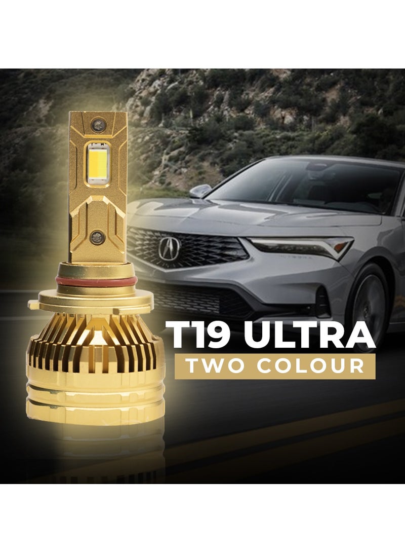 Toby's Toby's T19Ultra 9005 65W/Piece Power Original Tested LED Headlight Assembly 6500 High Beam Lumens & Low Beam 6500 Lumens Bright Color With Temperature (6500K,4300K)  - Image 3