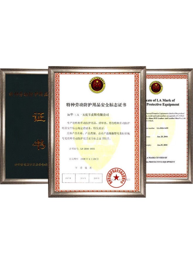 Strongman أحذية أمان للرجال Lg-161، كعب فولاذي ونعل فولاذي، معتمد من La، مضادة للكسر، مضادة للثقب، أحذية عمل واقية، زرقاء، مقاس 44 - Image 2