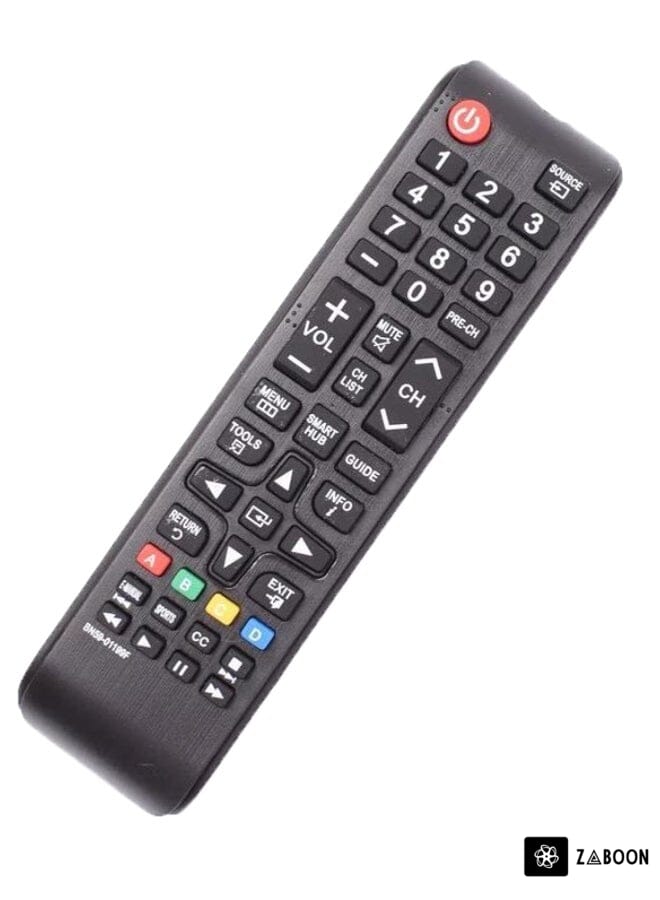 Zaboon Remote Control For Samsung Smart TV Black