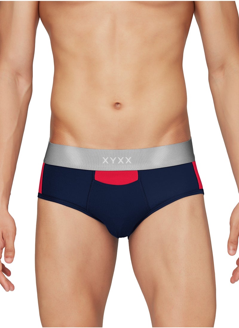 XYXX - Pack of 3 Illuminati Intellisoft Micro Modal Color Blocked Solid Men Brief - Image 1