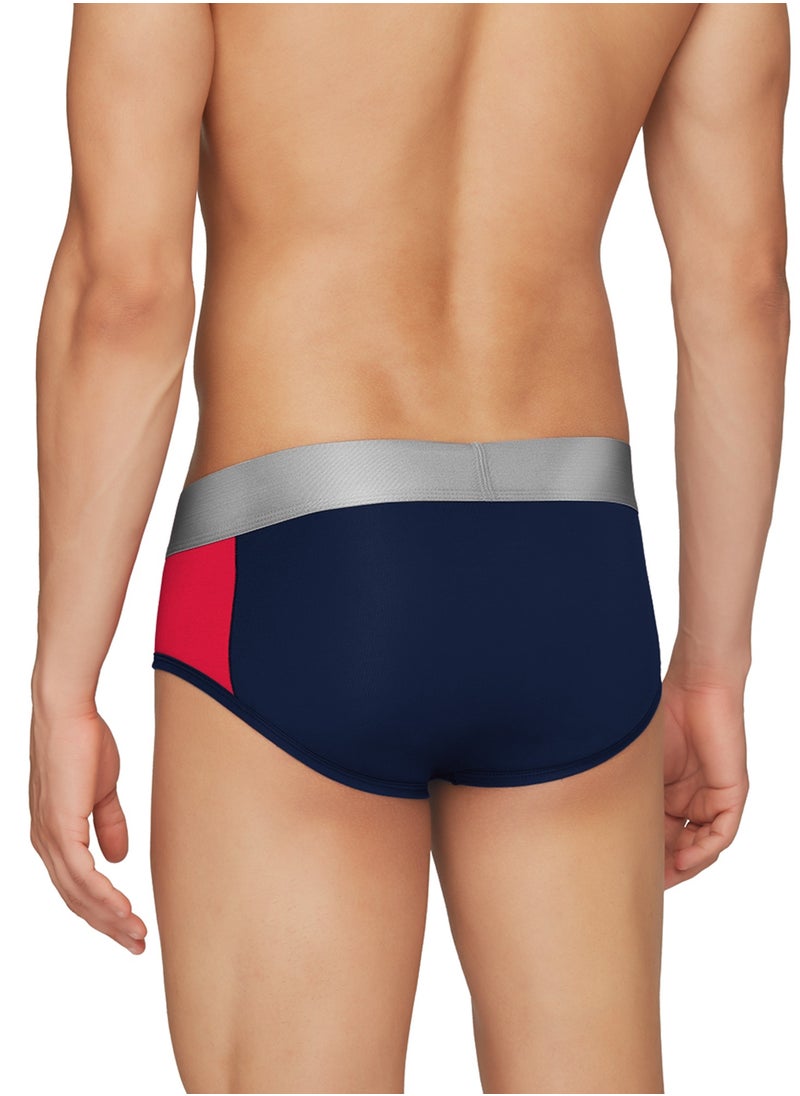 XYXX - Pack of 3 Illuminati Intellisoft Micro Modal Color Blocked Solid Men Brief - Image 1