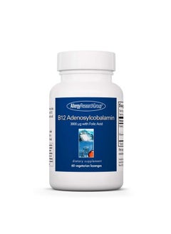 Allergy Research Group B12 Adenosylcobalamin Supplement - with Folic Acid, Vitamin B12 3000 mcg, Folate, Pure B12, Vegetarian Lozenges - 60 Count - pzsku/Z98B0B7BBB900417C3EC0Z/45/_/1740202630/ad094f55-a9d8-493a-a13a-6b323fb5b854