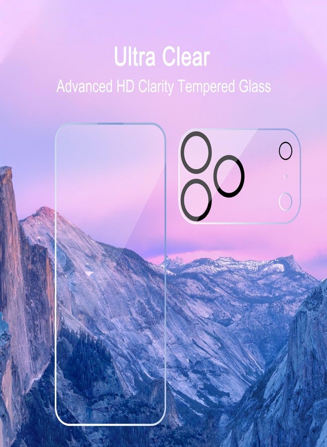 Ailun 3 Pack Screen Protector for iPhone 17 Pro Max [6.9 inch] + 3 Pack Camera Lens Protector with Installation Frame,Dynamic Island Compatible,Case Friendly[Not for iPhone 17/17 Pro/iPhone Air] - Image 3