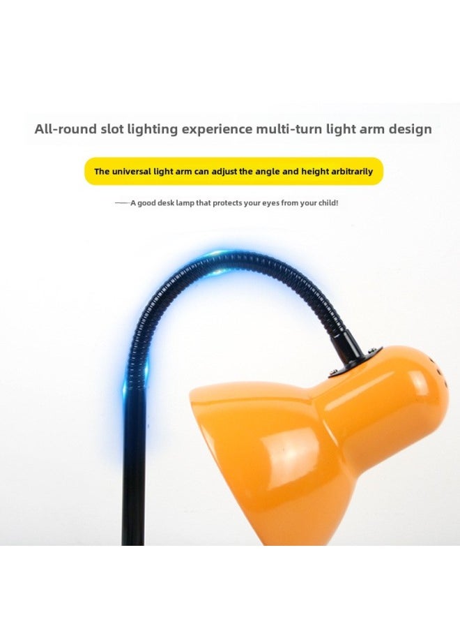 Generic - LED Learning Simple Table Lamp For Students Reading And Writing Bedside Desktop Plug-in Night Feeding Nail Art Tattoo Lamp-Color:White - Don’t Take This Photo (you Have To Install The Bulb Yourself If You Don’t Have A Light Bulb) - Image 1