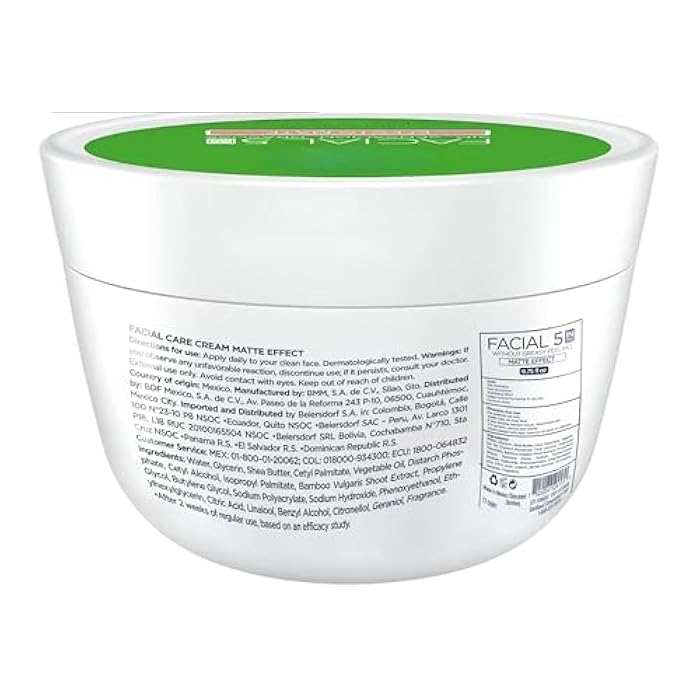 ivea Crema Facial 5en1 Efecto Mate – Viral Mexican Skincare Formula | Control de Brillo + Hidratación Equilibrada | Matte Face Cream 5-in-1 | 6.75fl oz - Image 3