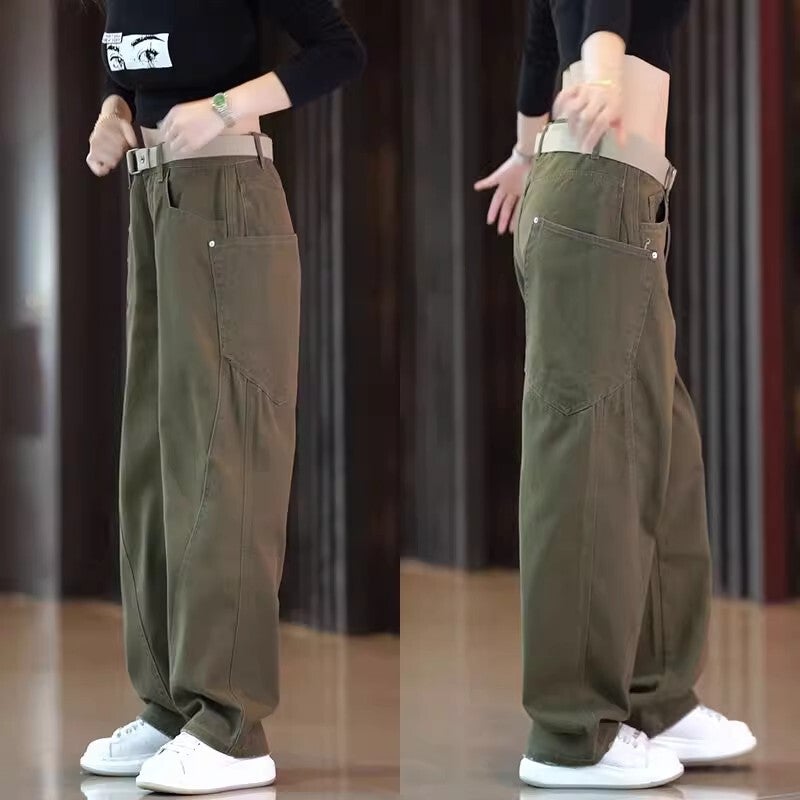 Unisex Casual Daily Denim Jeans - Image 3