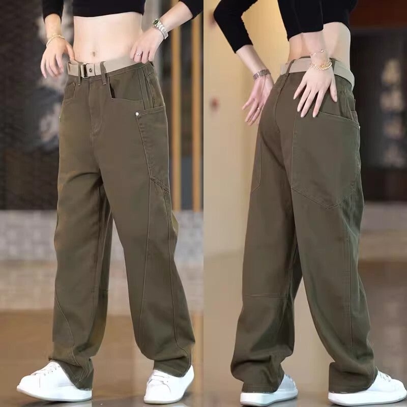 Unisex Casual Daily Denim Jeans - Image 4