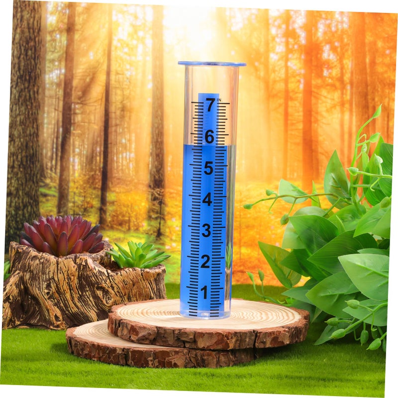 Outdoor Rain Gauge Tube Plastic Garden Lawn Water Measurement Monitor - Image 5