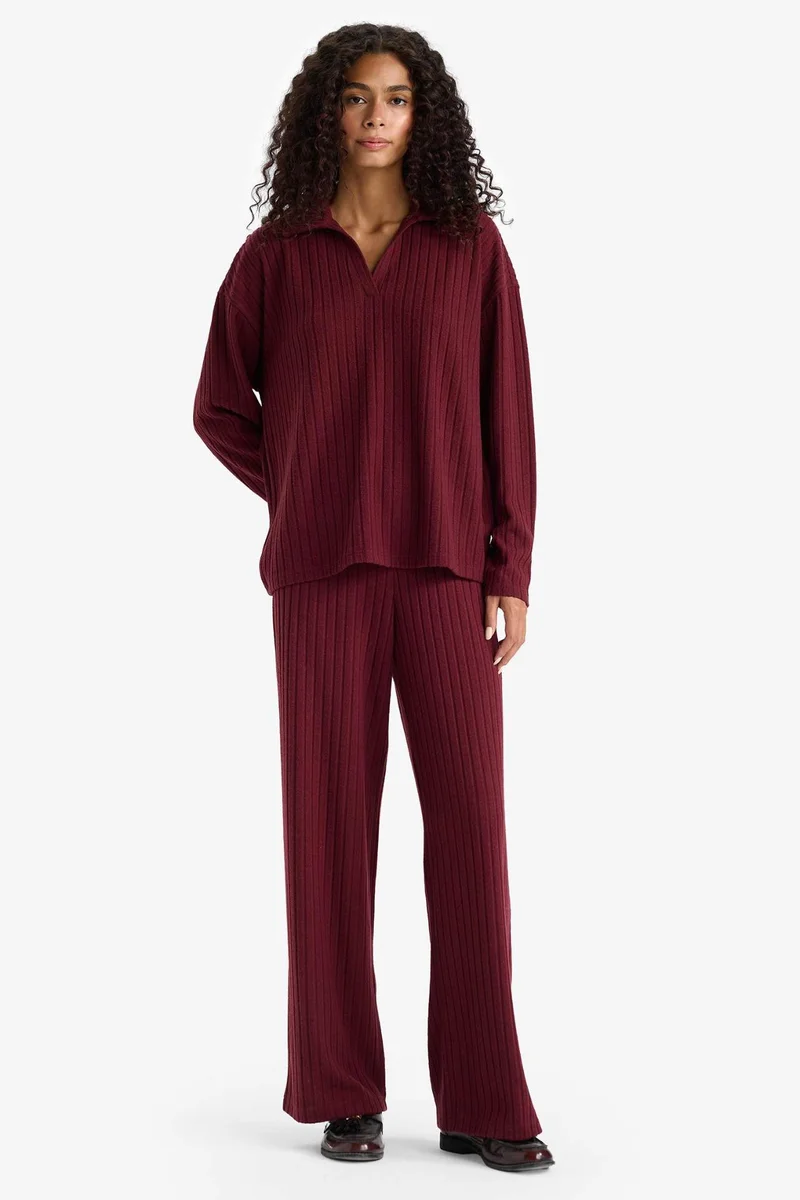 DeFacto Wide Leg Camisole Trousers