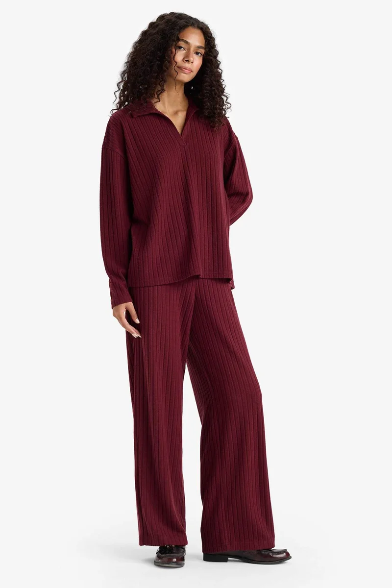 DeFacto Wide Leg Camisole Trousers