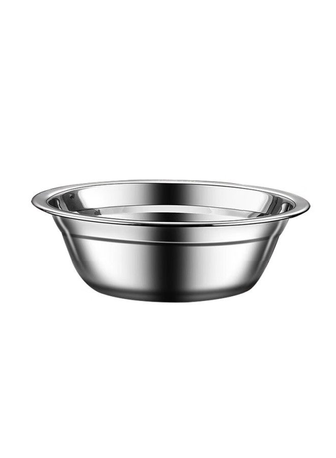 Dipple Dipuer 304 Stainless Steel Soup Bowl, Food-grade Seasoning Bowl, Stainless Steel Bowl For Side Dishes, Mixing Bowl, Canteen And School Soup Bowl - Image 3