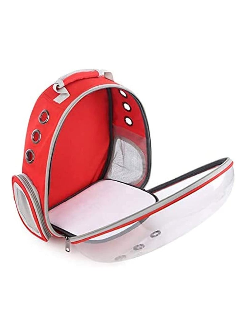 Generic New backpack for women pets and working cats in red color - Image 2