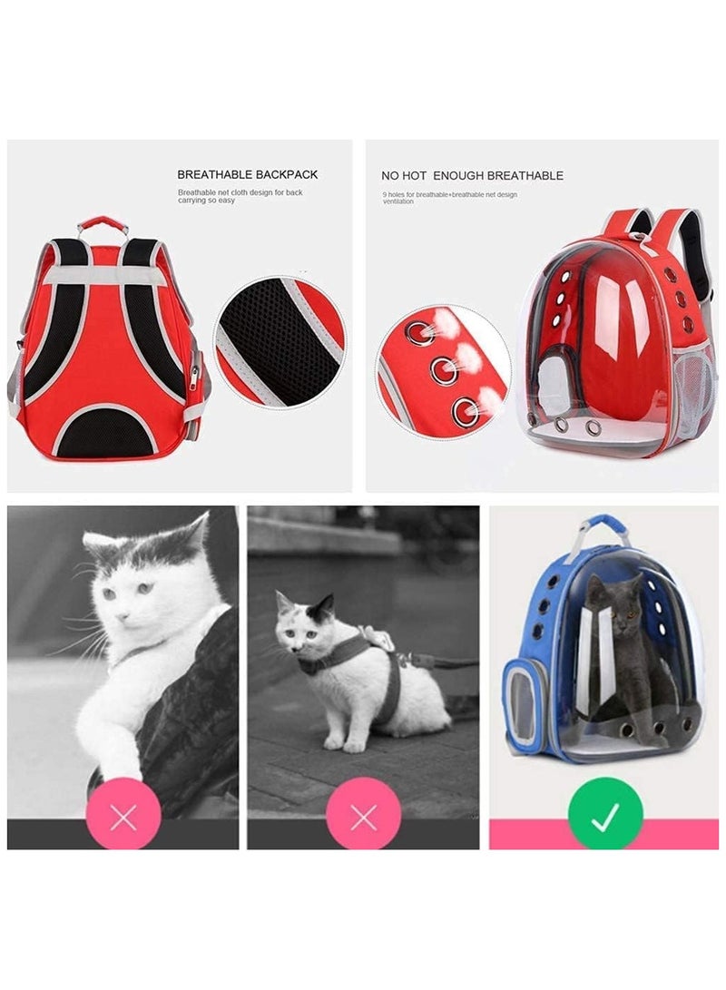 Generic New backpack for women pets and working cats in red color - Image 5