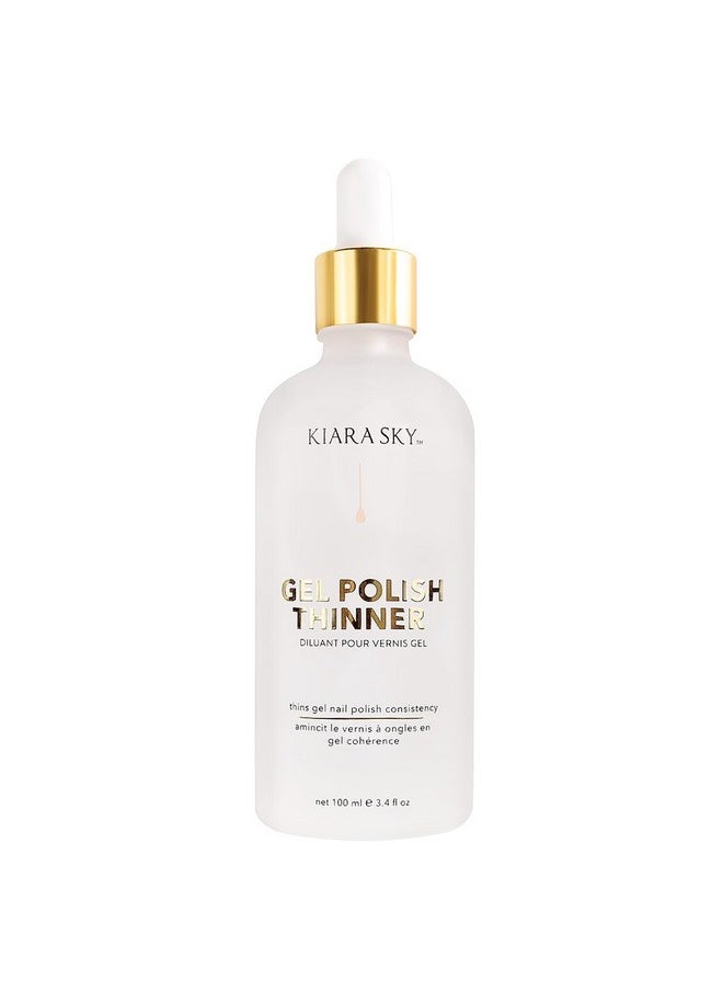 KIARA SKY - Gel Polish Thinner | Gel Polish Revival | Thinner For Gel Polish Soak Off + Uv Led Nail Lamp Gel | 3.4Fl Oz - Image 1
