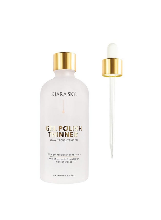 KIARA SKY - Gel Polish Thinner | Gel Polish Revival | Thinner For Gel Polish Soak Off + Uv Led Nail Lamp Gel | 3.4Fl Oz - Image 1