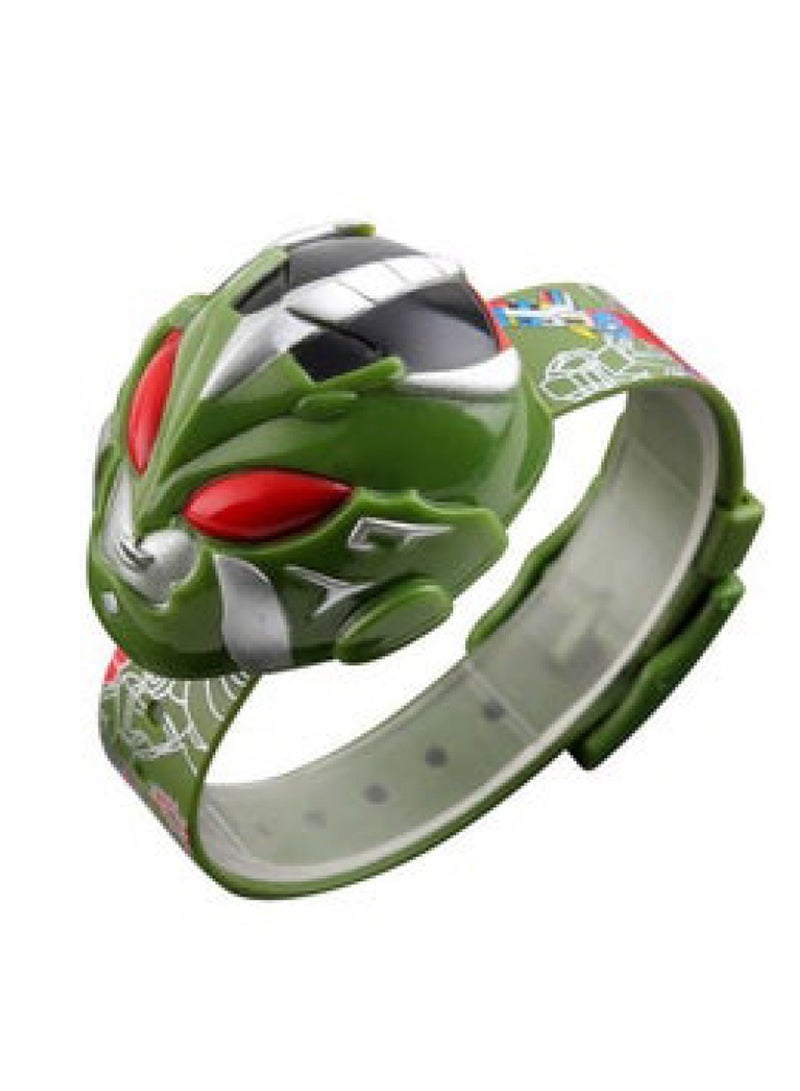 SKMEI Casual Digital Wrist Watch For Boys 1239 Green  - Image 3