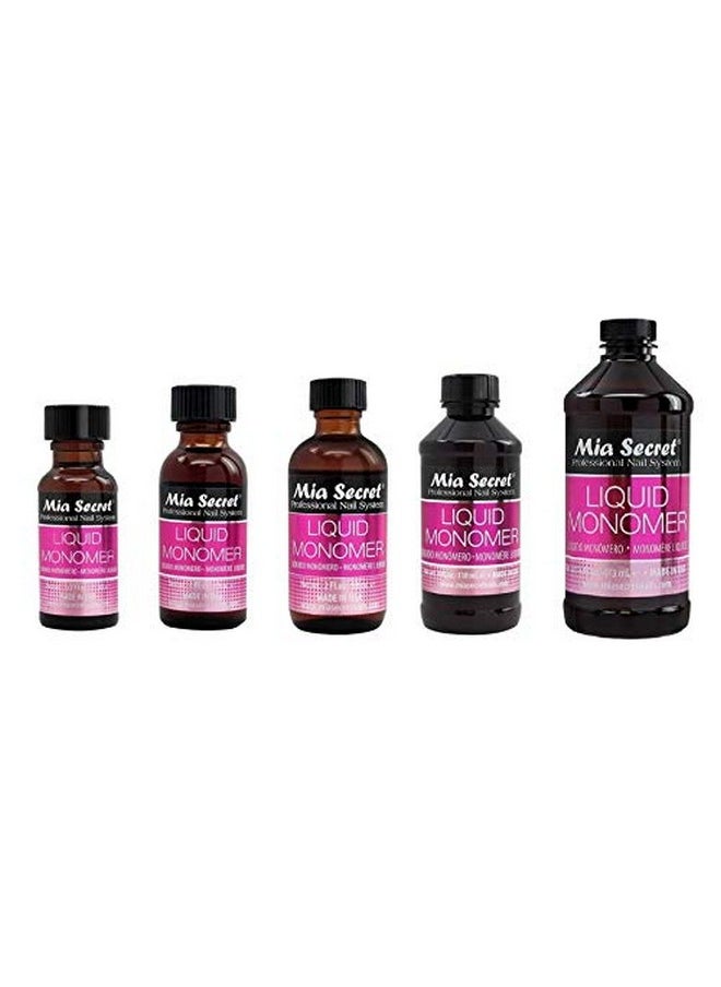 MIA SECRET Mia Secret Liquid Monomer 8 oz. Professional Acrylic Nail System - MMA FREE - Made in the USA  - Image 3