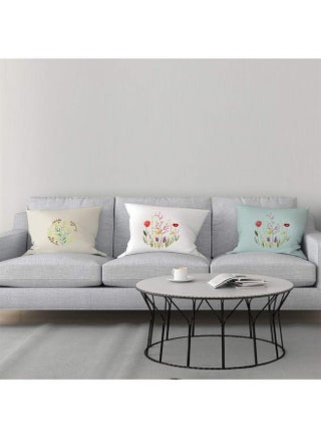 4 مجموعات من أدوات التطريز للمبتدئين، مجموعات غرز متقاطعة مع نمط مختوم، مجموعة أدوات التطريز المبتدئة تتضمن 1 حلقات تطريز خشبية، مجموعة إبر ملونة للبالغين - Image 5