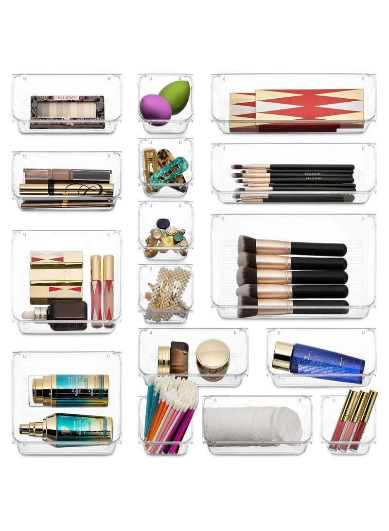 Quesera  Drawer Organizer Set Dresser Desk Drawer Dividers  | Best Price UAE