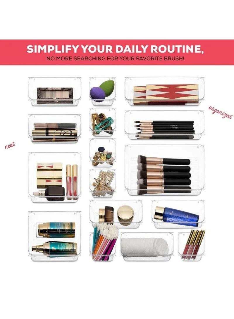 كويزيرا Drawer Organizer Set Dresser Desk Drawer Dividers