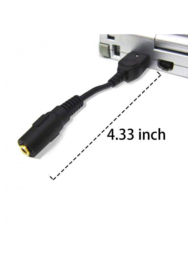 Blacell GBA SP Gameboy Game boy Advance SP Earphone Adapter Black (allows you to use your standard earphone on GBA SP) - Image 2