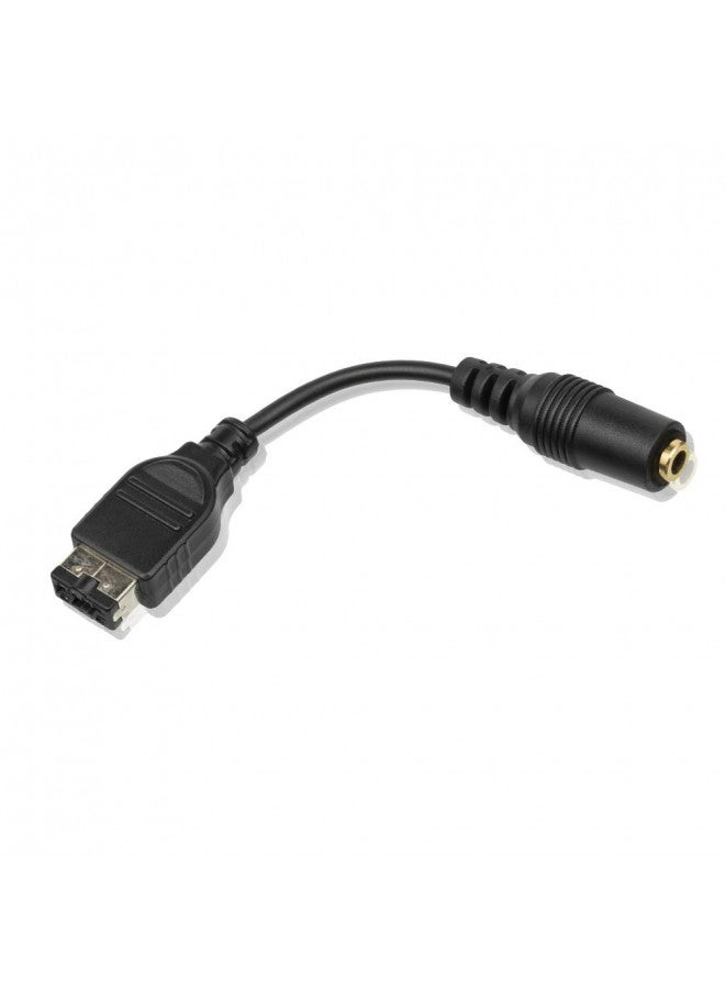 Blacell GBA SP Gameboy Game boy Advance SP Earphone Adapter Black (allows you to use your standard earphone on GBA SP) - Image 1