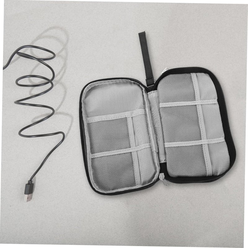 Travel Electronic Organizer Case for Chargers and Cords Multi-functional Cable Storage Bag Dividers for Headphones Power Banks and More Lightweight and Portable Design for Business - Image 5