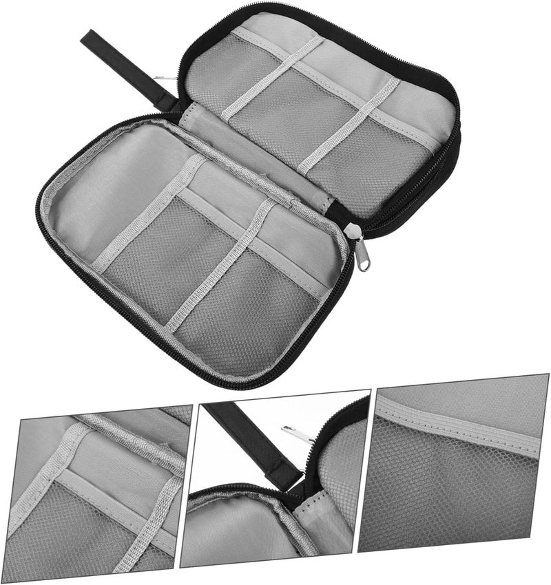 Travel Electronic Organizer Case for Chargers and Cords Multi-functional Cable Storage Bag Dividers for Headphones Power Banks and More Lightweight and Portable Design for Business - Image 4