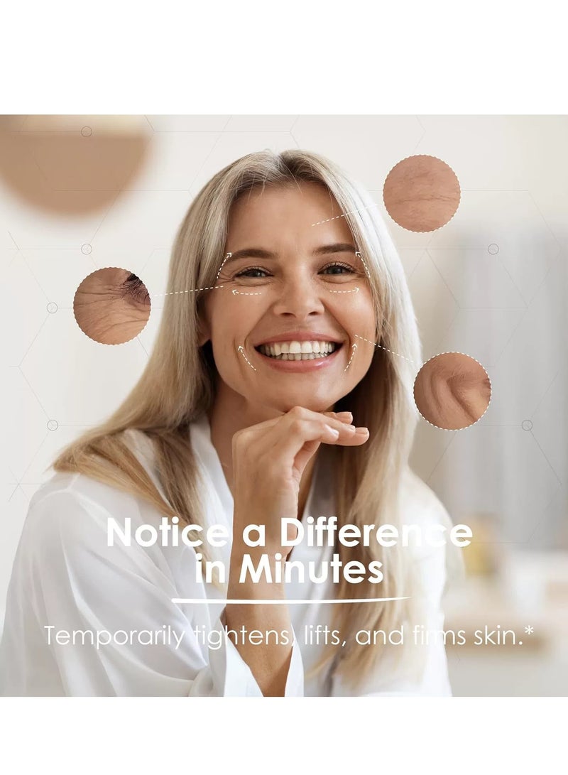 NowNoon Face & Neck Cream for Tightening and Firming - Hyaluronic Acid 4D, Vitamin E + B5, Elastin - Made in Europe - Lift & Firm Cream - Face Moisturizer Anti Aging Treatment for All Skin 50ml - Image 4