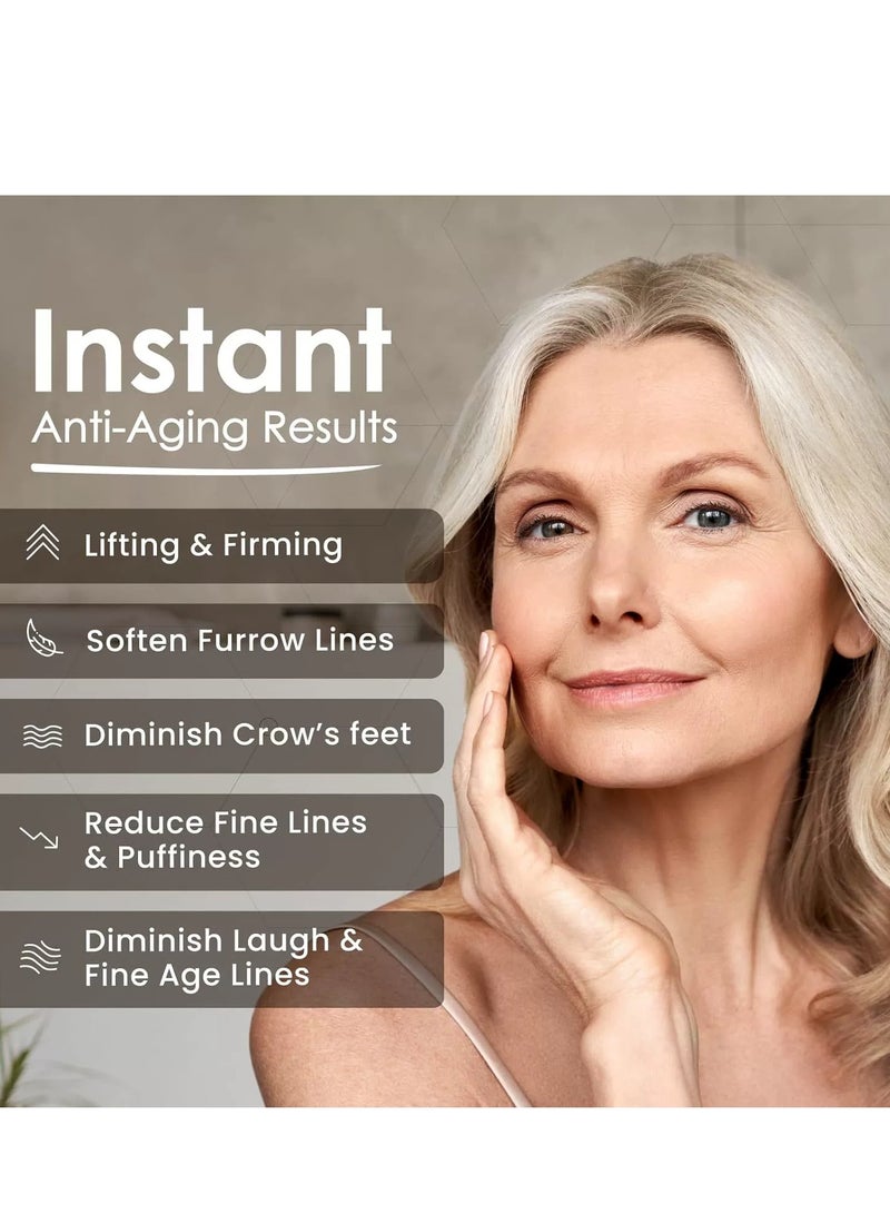 NowNoon Face & Neck Cream for Tightening and Firming - Hyaluronic Acid 4D, Vitamin E + B5, Elastin - Made in Europe - Lift & Firm Cream - Face Moisturizer Anti Aging Treatment for All Skin 50ml - Image 3