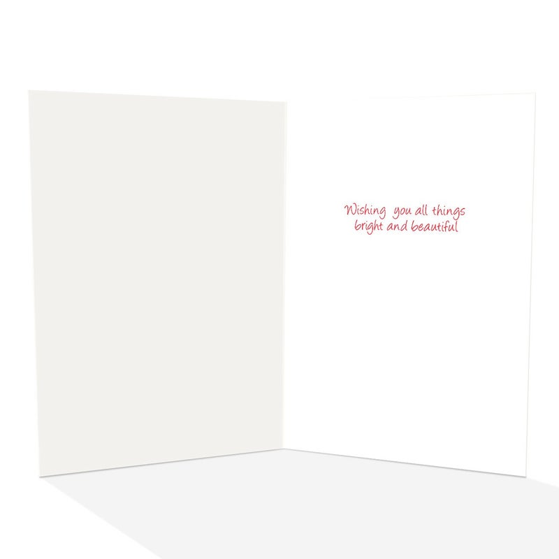 Stonehouse Collection |Christmas Tree in the Forest Holiday Card | 18 Christmas Cards & Envelopes | USA Made- Winter Holiday Forest (Standard) - Image 2