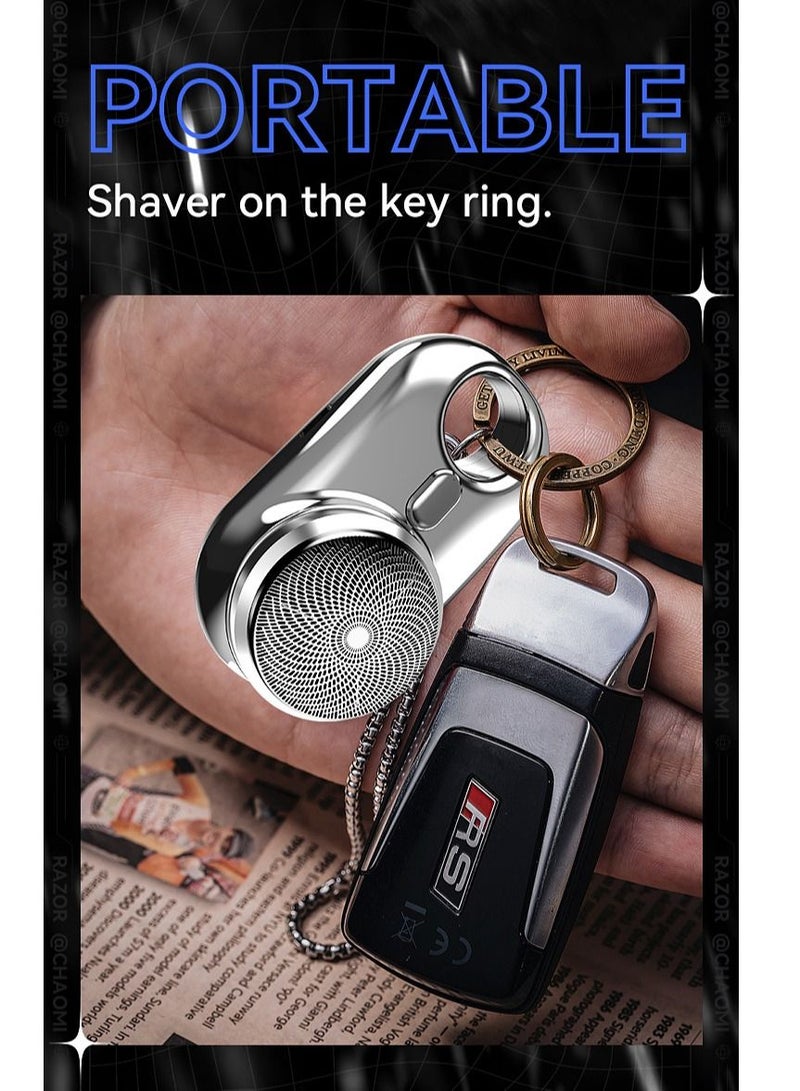 HERBALIFE Mini Men's Electric Razor Portable Shaver Easy One-Button Use for Home - Image 5