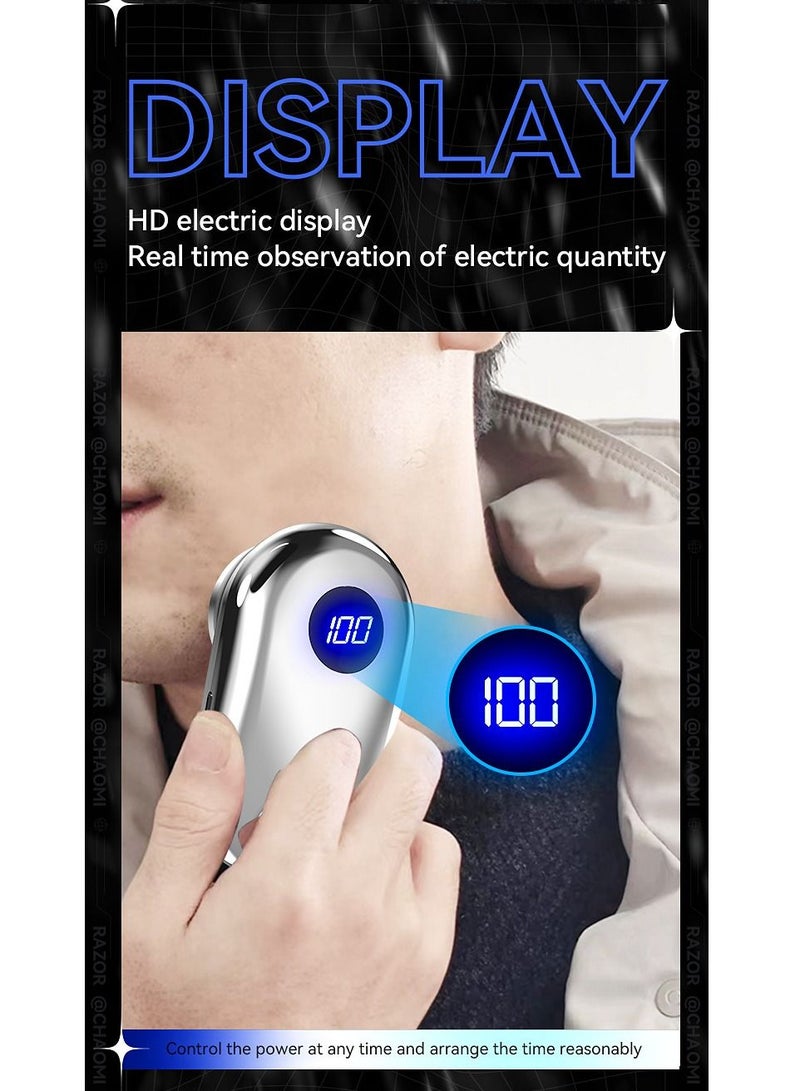 HERBALIFE Mini Men's Electric Razor Portable Shaver Easy One-Button Use for Home - Image 3