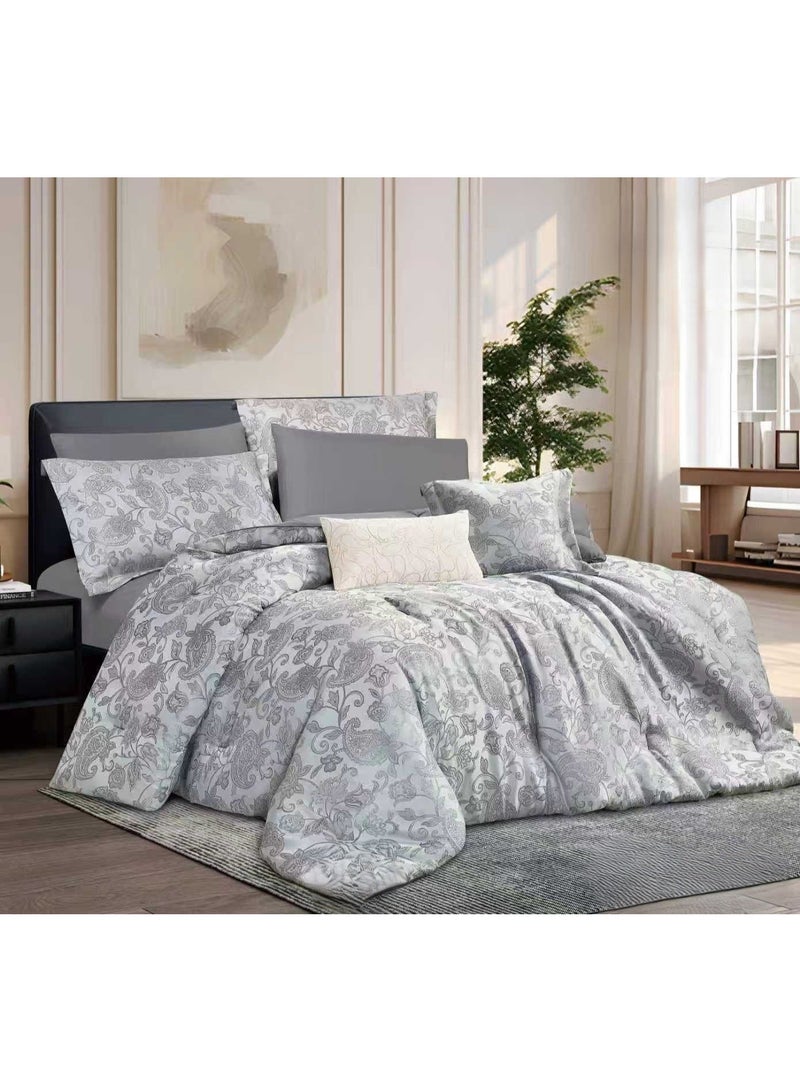 Luxury Jacquard Double Bed Duvet Set