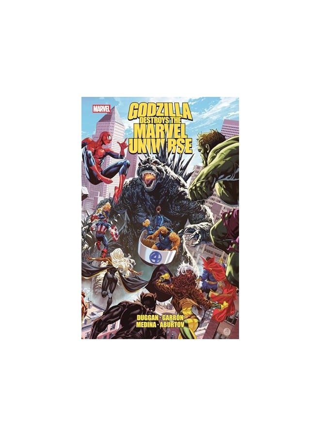 Godzilla Destroys The Marvel Universe