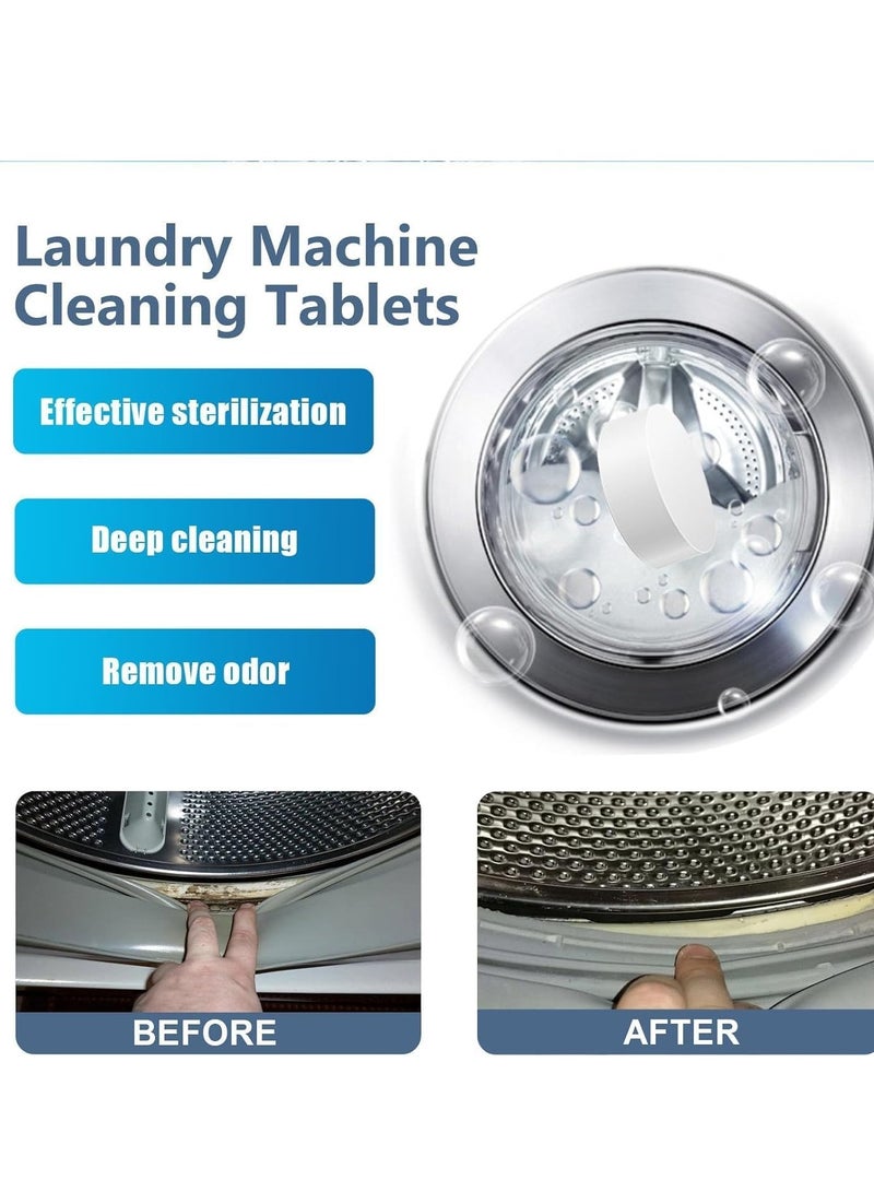 Loxira 24 Pack Washing Machine Cleaner Descaler  - Deep Cleaning Tablets For HE Front Loader & Top Load Washer, Septic Safe Eco-Friendly Deodorizer, Clean Inside Drum and Laundry Tub Seal - 12 Month Supply - Image 4