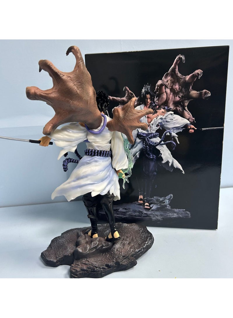 general Hokage GK Iron Curtain Sasuke, Kakashi, Reacher Resonance, the third item, statue model figure ornament for fans and friends, home decoration (30 cm) - Image 2