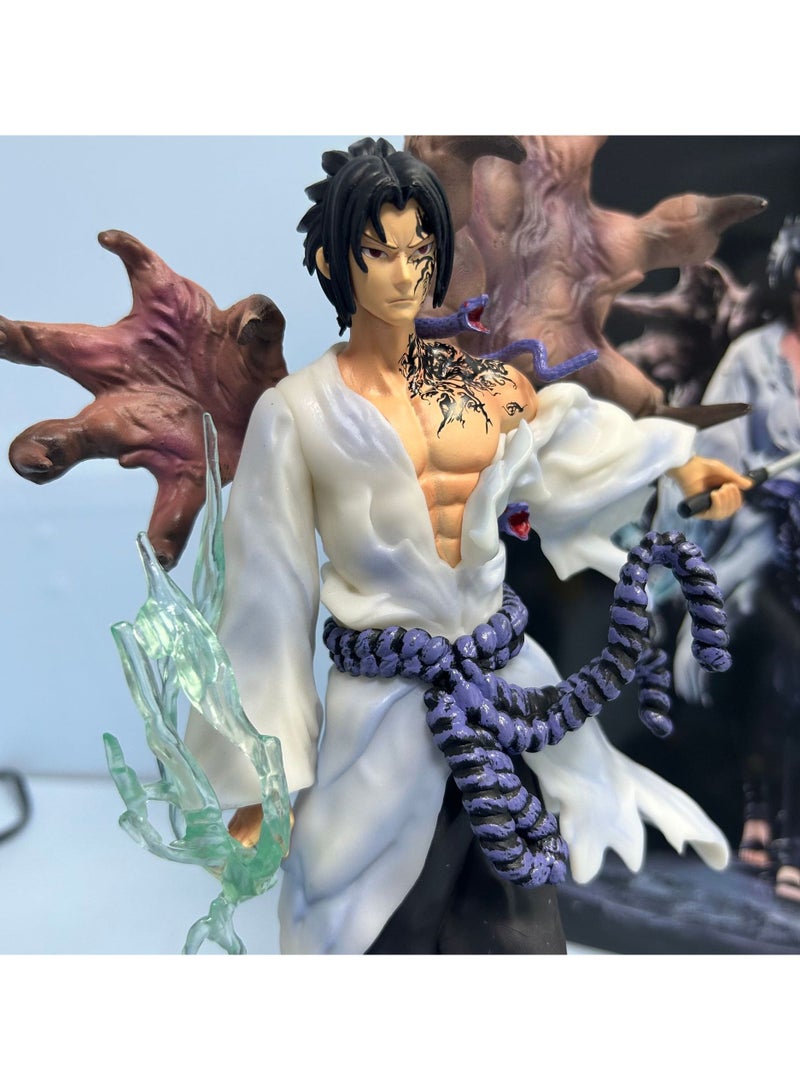 general Hokage GK Iron Curtain Sasuke, Kakashi, Reacher Resonance, the third item, statue model figure ornament for fans and friends, home decoration (30 cm) - Image 3