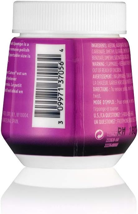 Cutex Revlon Cutex Twist Scrub Sponge Remover Jar - Image 2