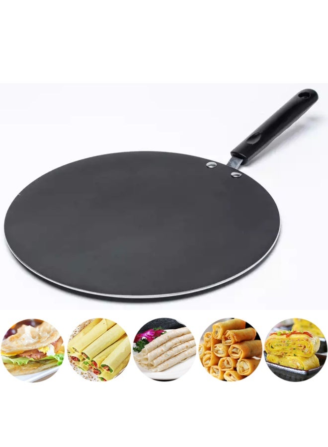 مقلاة كريب مسطحة غير لاصقة 32 سم،  - Image 1