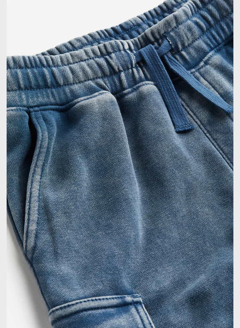 H&M Kids Washed Look Cargo Joggers