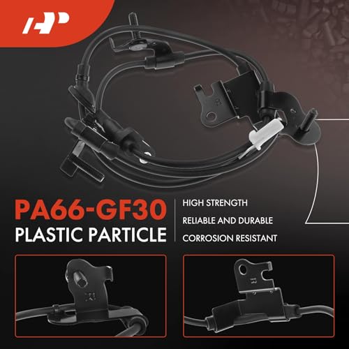 A-Premium حساس سرعة العجلات ABS خلفي يمين A-Premium متوافق مع موديلات تويوتا - RAV4 2014 2015 2016 2017 2018، L4 2.5L، رياضي - استبدال# 89545-0R050، 89545-48070 - Image 4