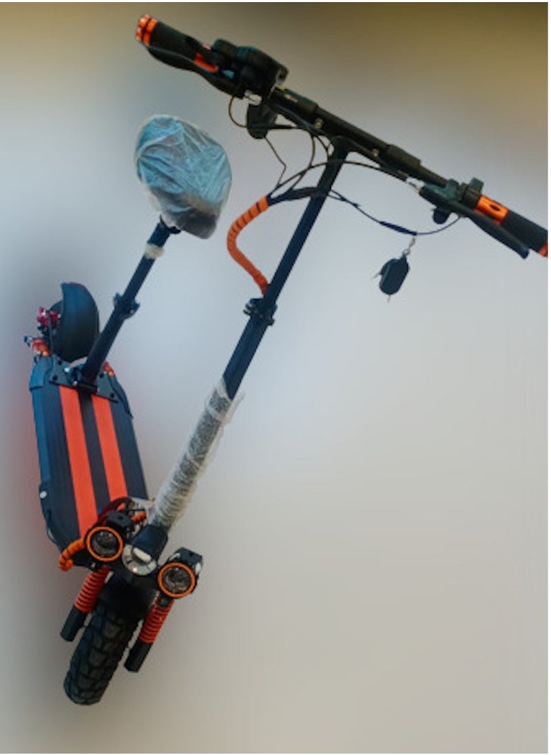 Winner Sky Electric Scooter E10 3 Lights Upgraded Version Battery 48 13ah Motor 1200w Extra Smooth Red  - Image 5